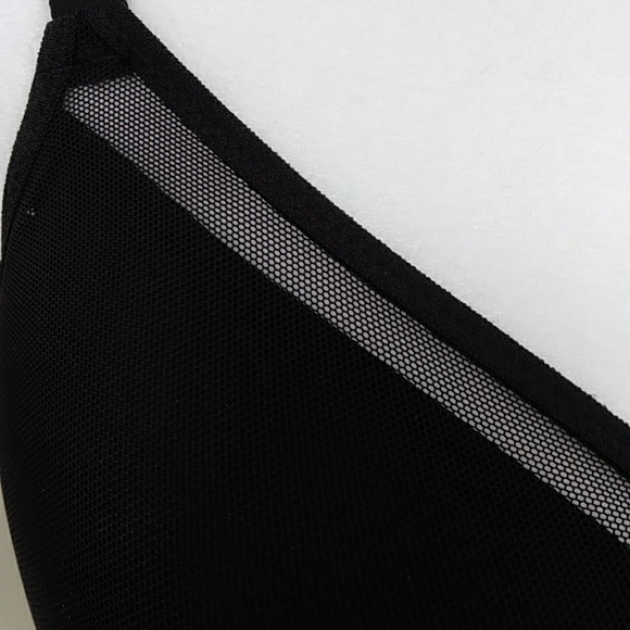 Maidenform Sweet Nothings Lightly Lined Mesh Underwire Bra 38D Black - Picture 5 of 14